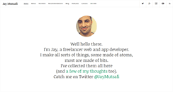 Desktop Screenshot of jaymutzafi.com